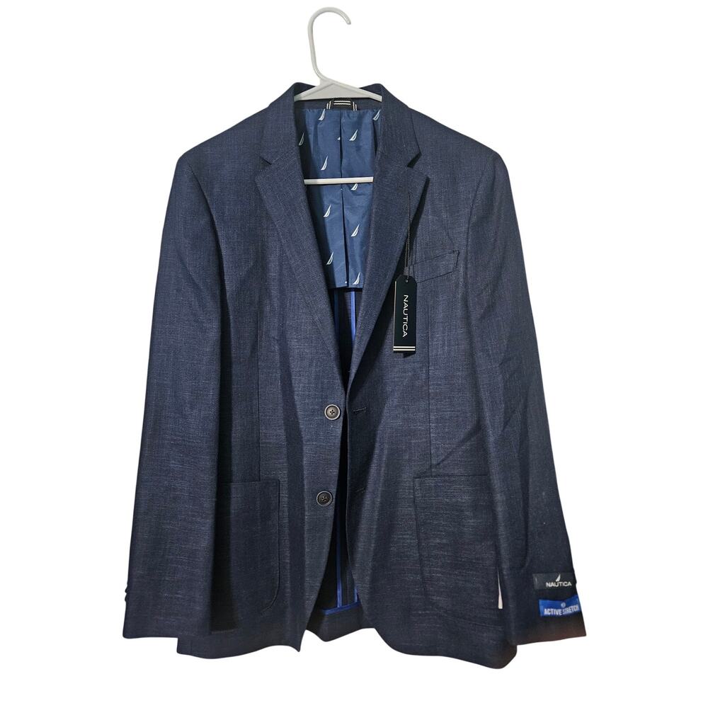 Nautica Jensen Sport Coat Navy Size 36 Regular